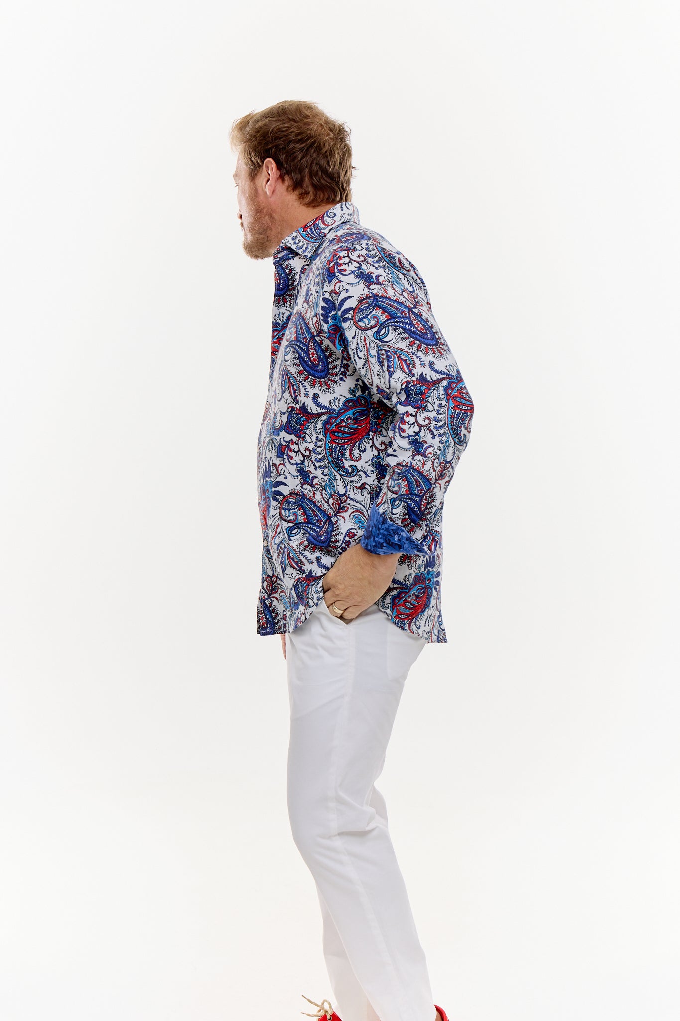 BOHEMIAN LINEN SHIRT-David Smith Australia