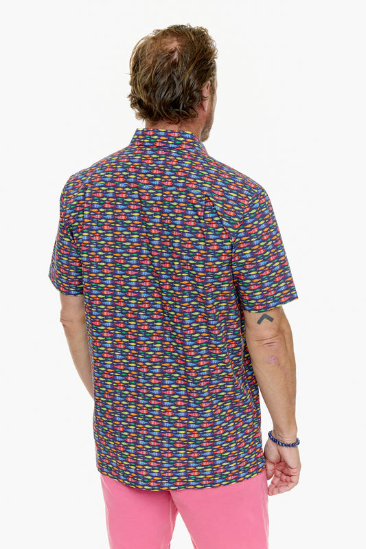NEON FISH SHIRT INK