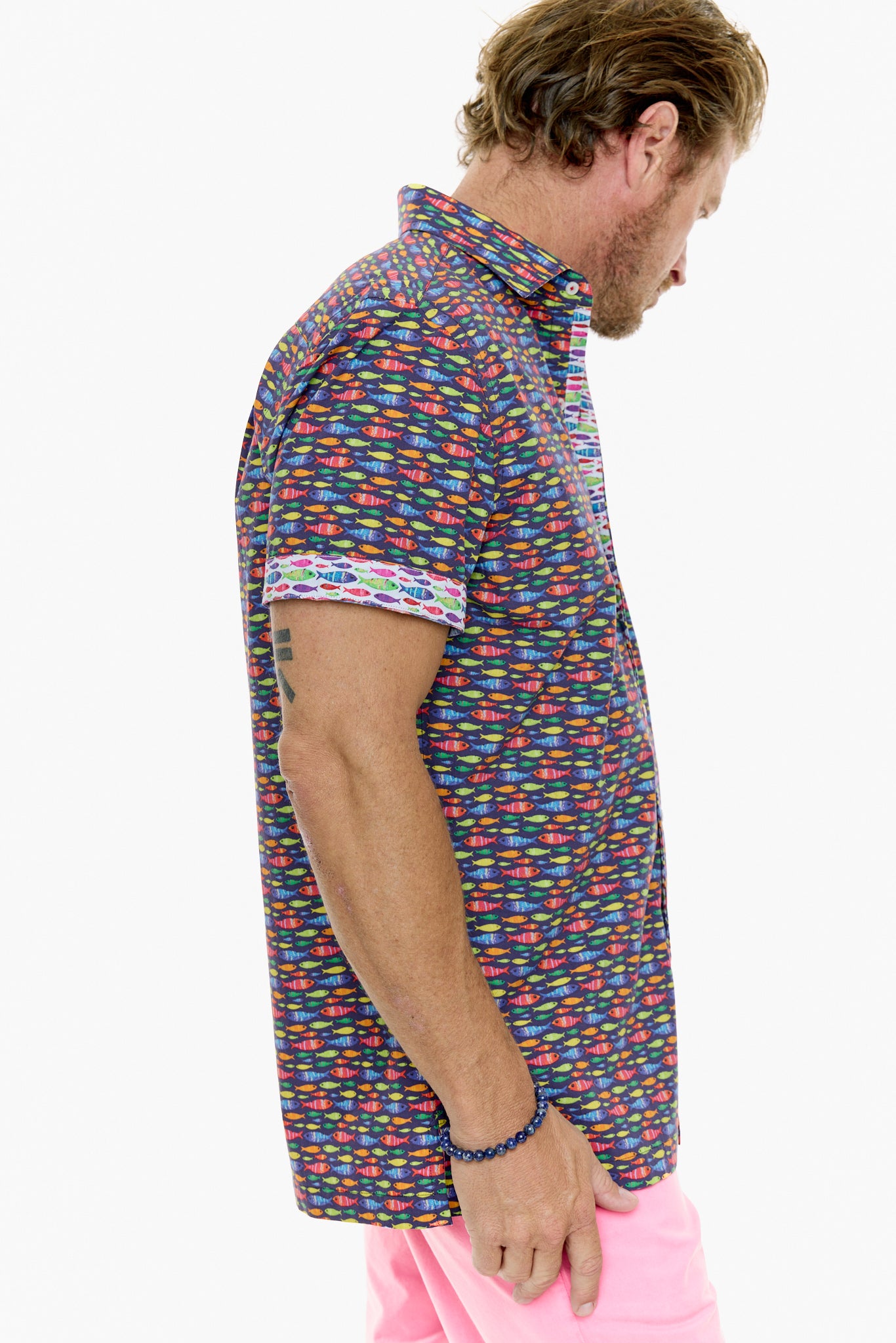 NEON FISH SHIRT INK-David Smith Australia