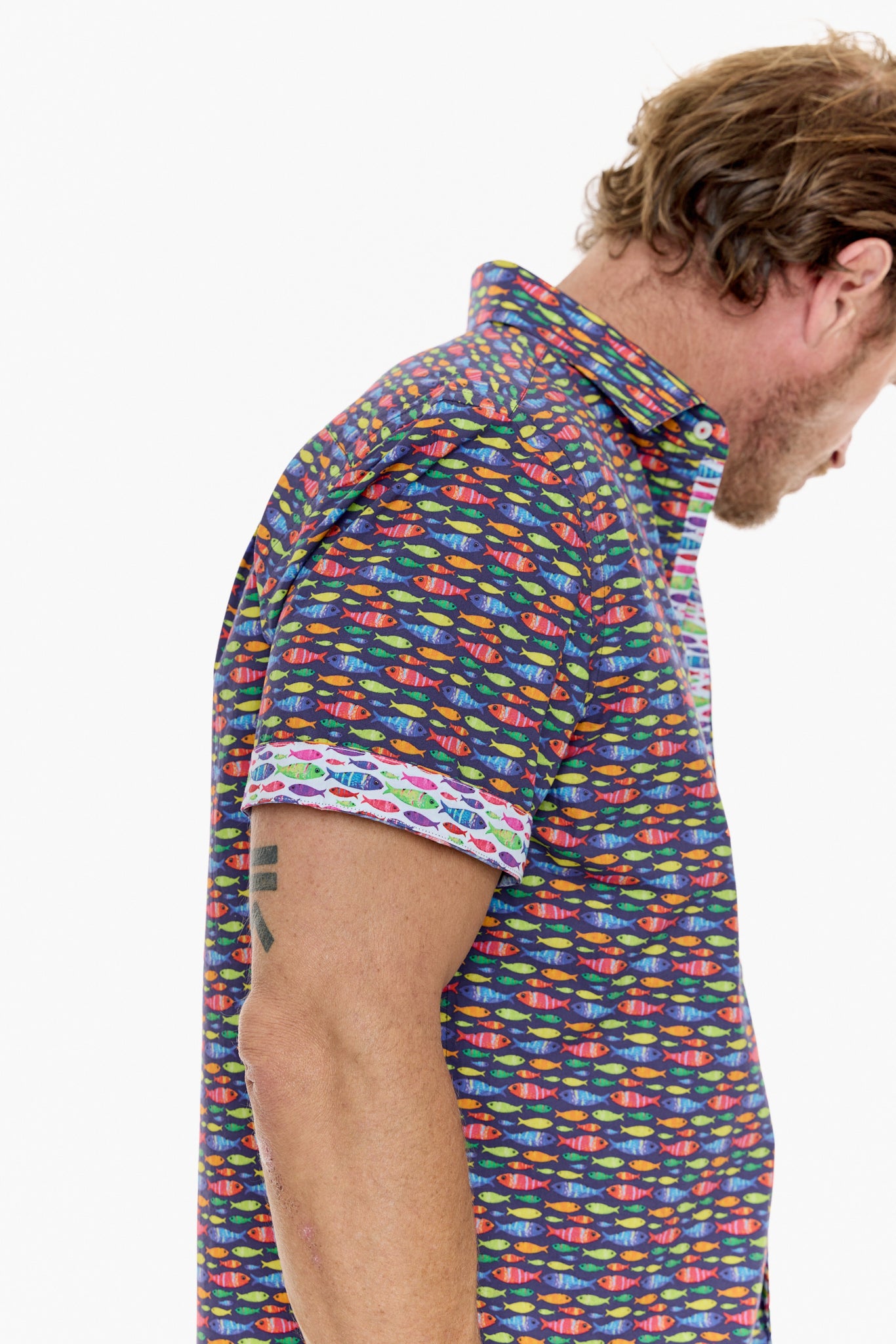 NEON FISH SHIRT INK-David Smith Australia