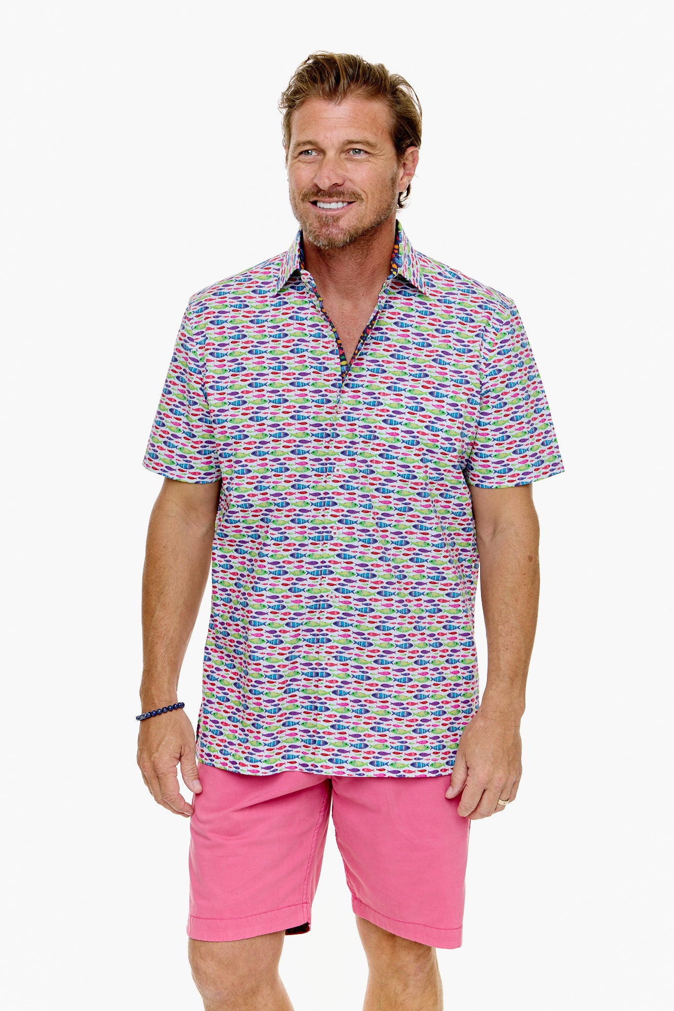 NEON FISH SHIRT-David Smith Australia