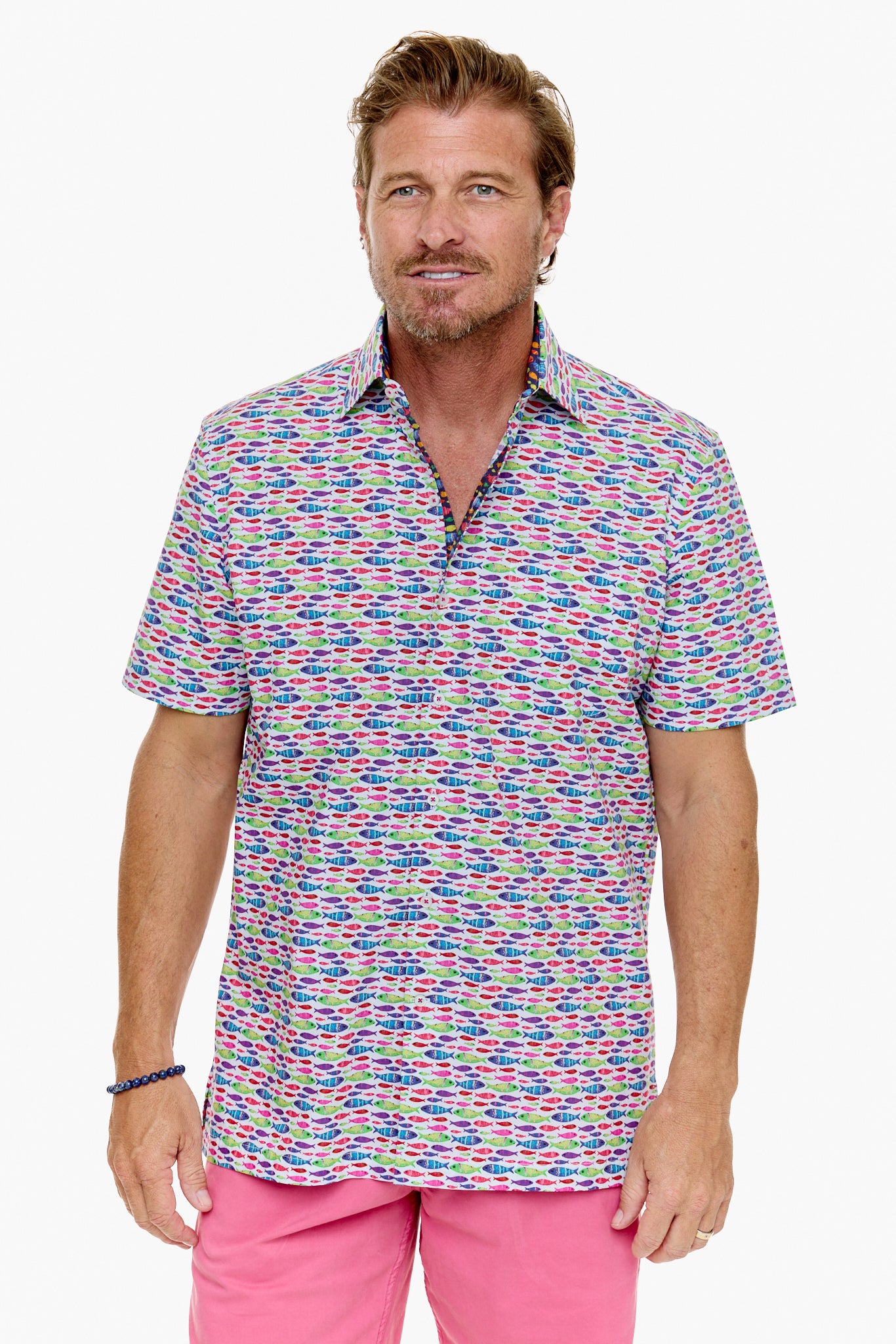 NEON FISH SHIRT-David Smith Australia