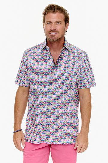 NEON FISH SHIRT-David Smith Australia