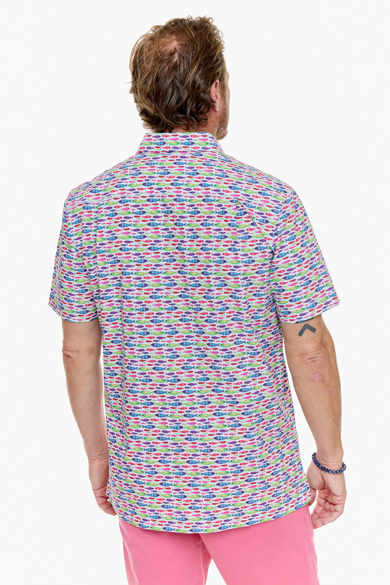 NEON FISH SHIRT-David Smith Australia
