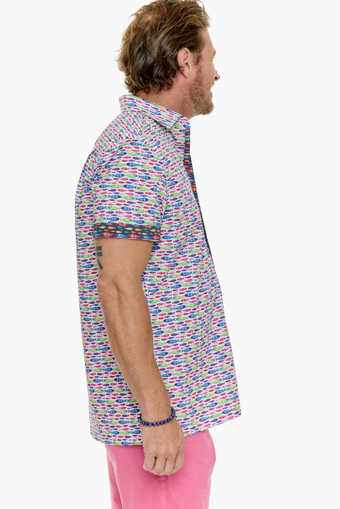 NEON FISH SHIRT-David Smith Australia