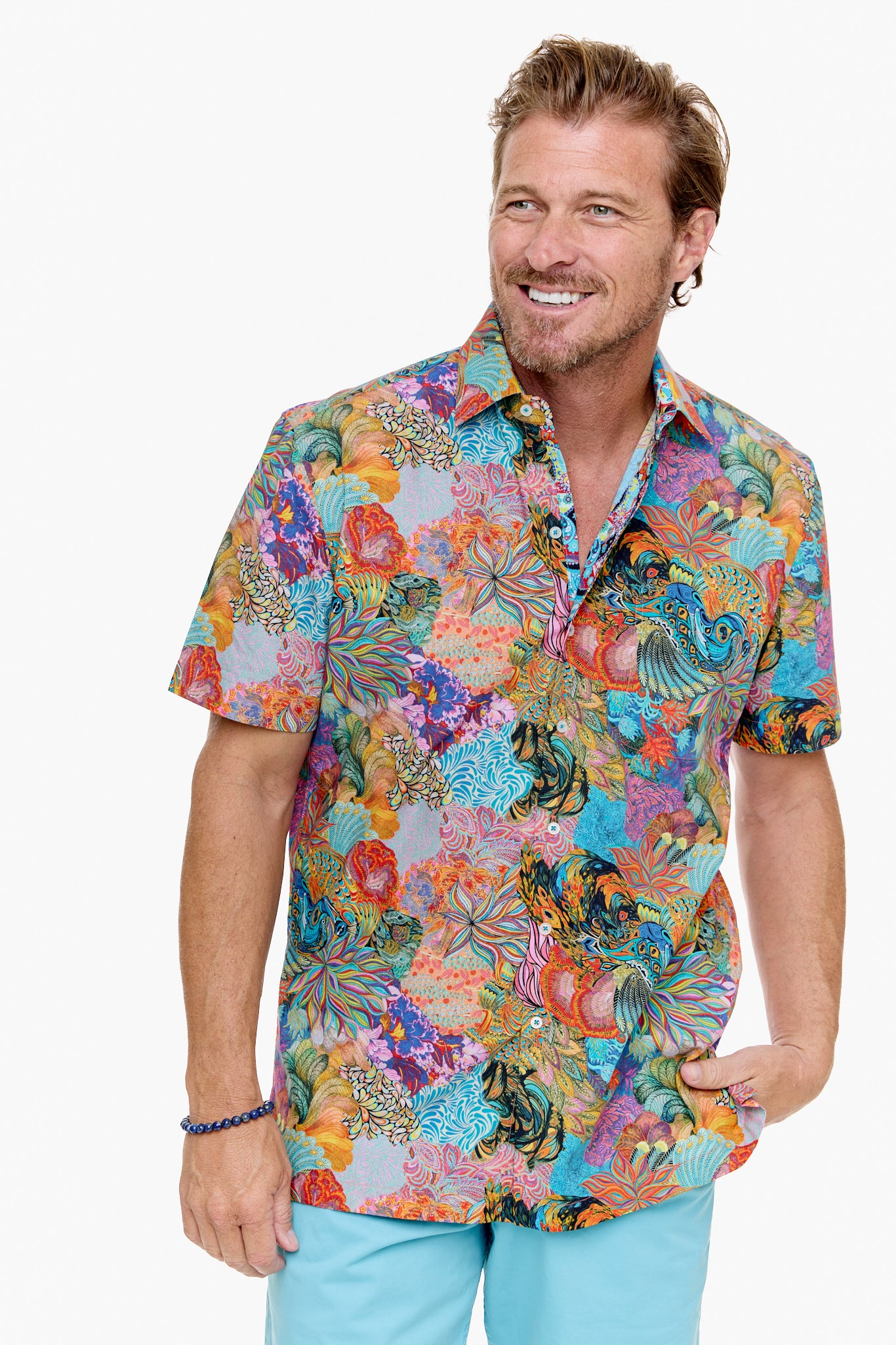 PLUME SHIRT SHORT SLEEVE-David Smith Australia