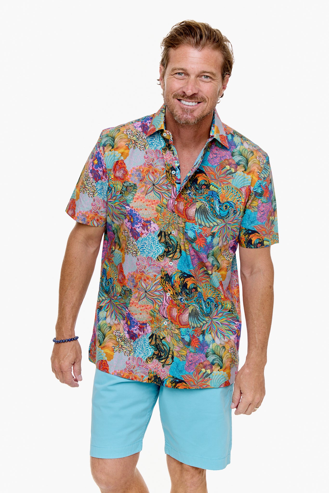 PLUME SHIRT SHORT SLEEVE-David Smith Australia