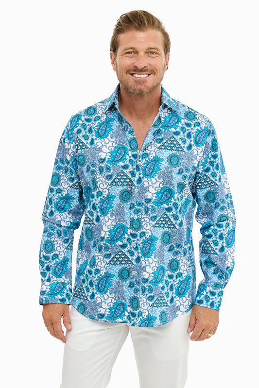 PACIFIC PAISLEY SHIRT-David Smith Australia