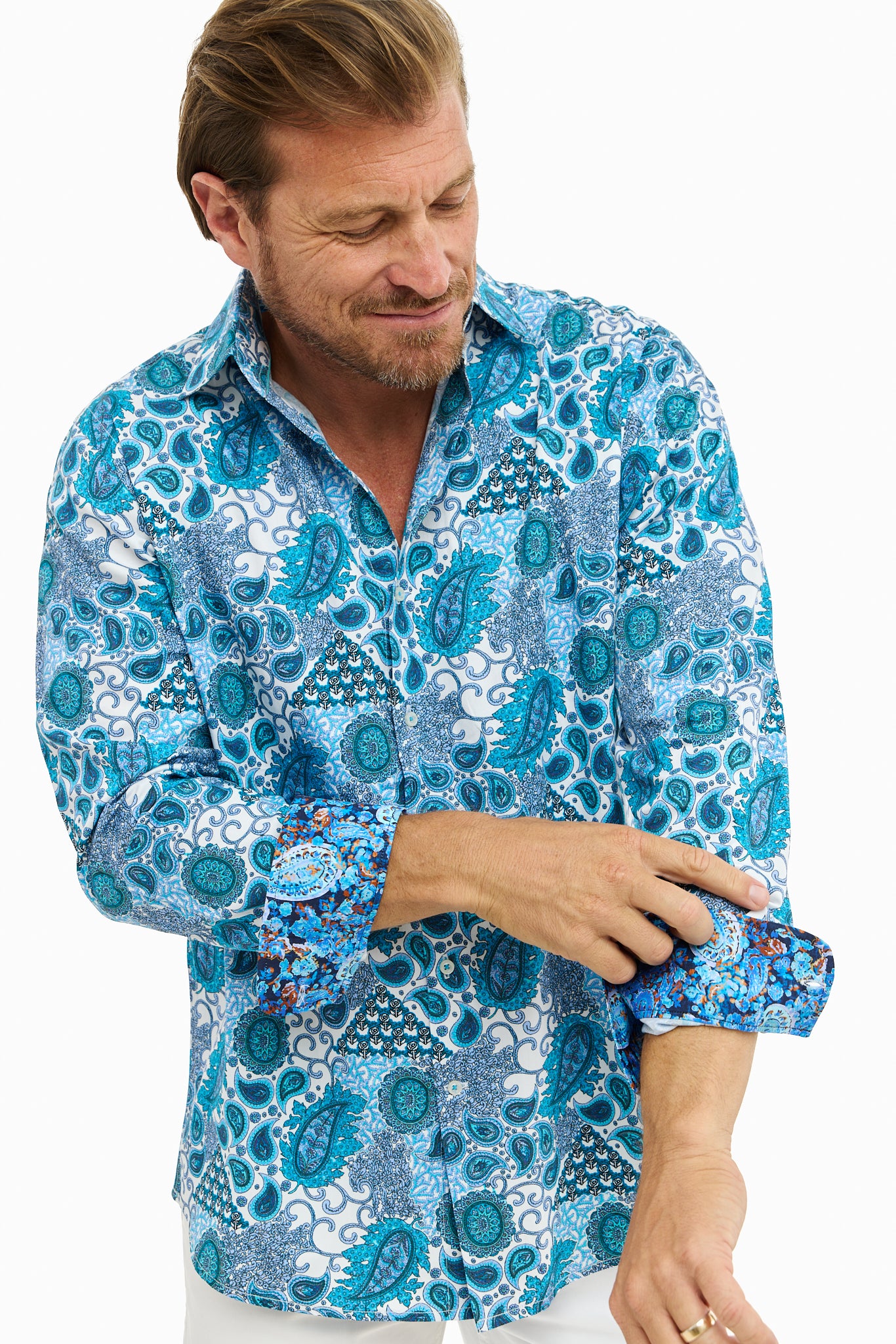 PACIFIC PAISLEY SHIRT-David Smith Australia