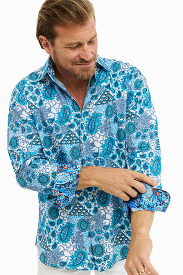 PACIFIC PAISLEY SHIRT-David Smith Australia