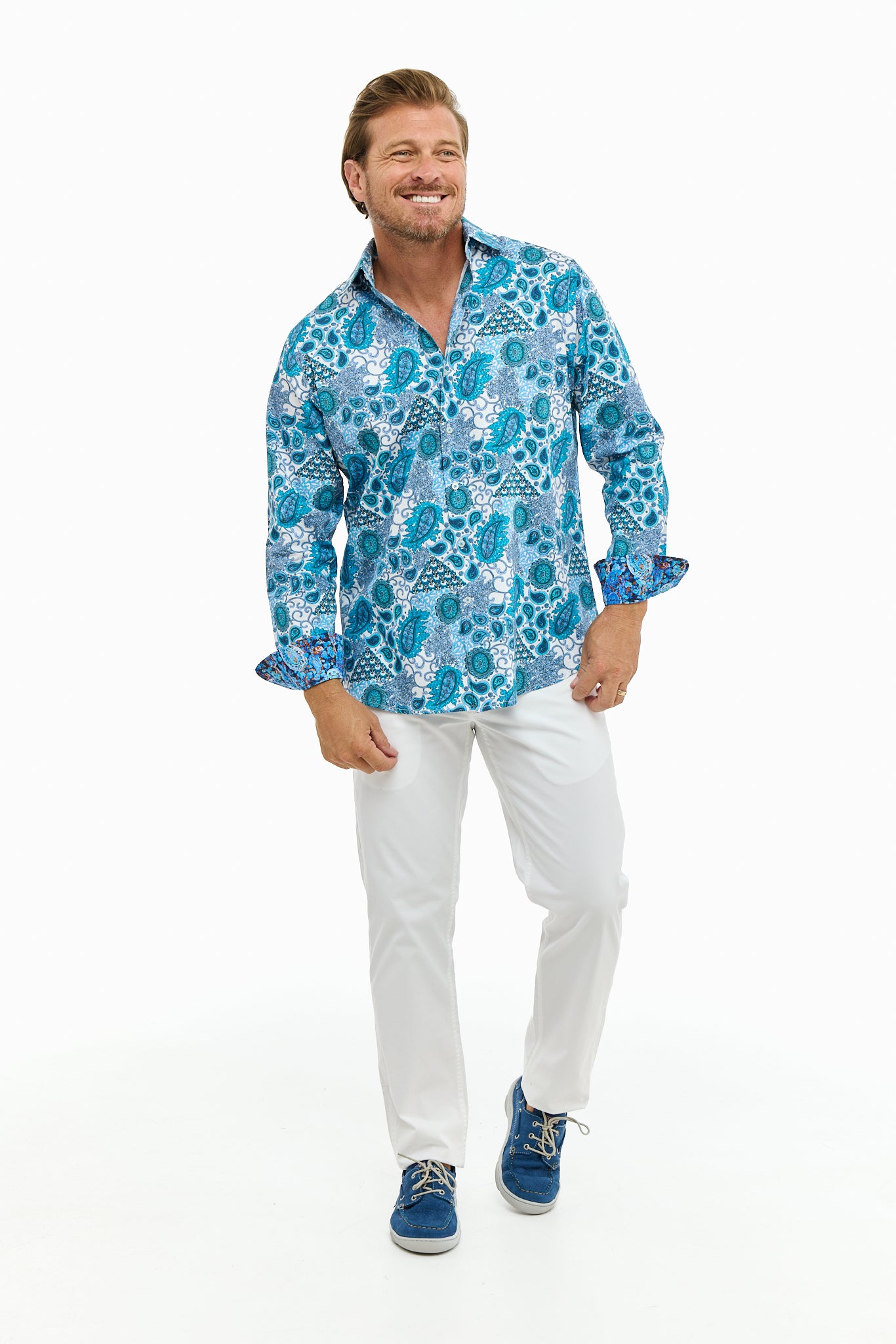 PACIFIC PAISLEY SHIRT-David Smith Australia