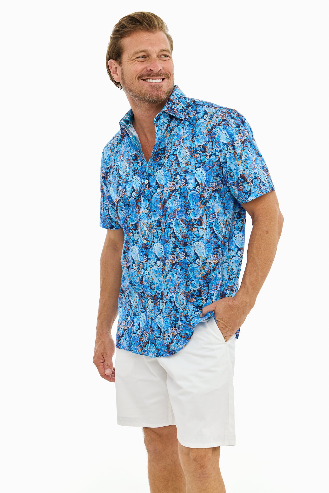 PORTOBELLA SHIRT SS-David Smith Australia