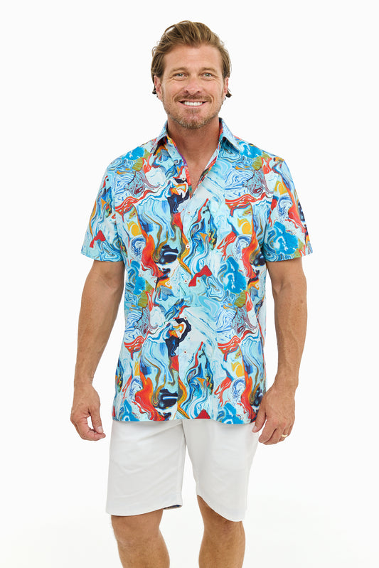 SEA DRIFT SHIRT SS-David Smith Australia