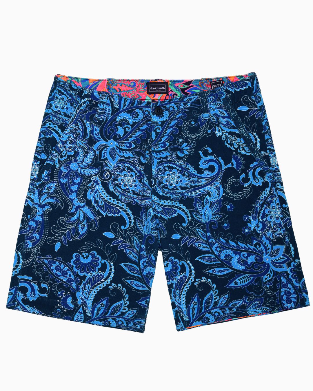 REEF PARADISE SHORT BLUE-David Smith Australia