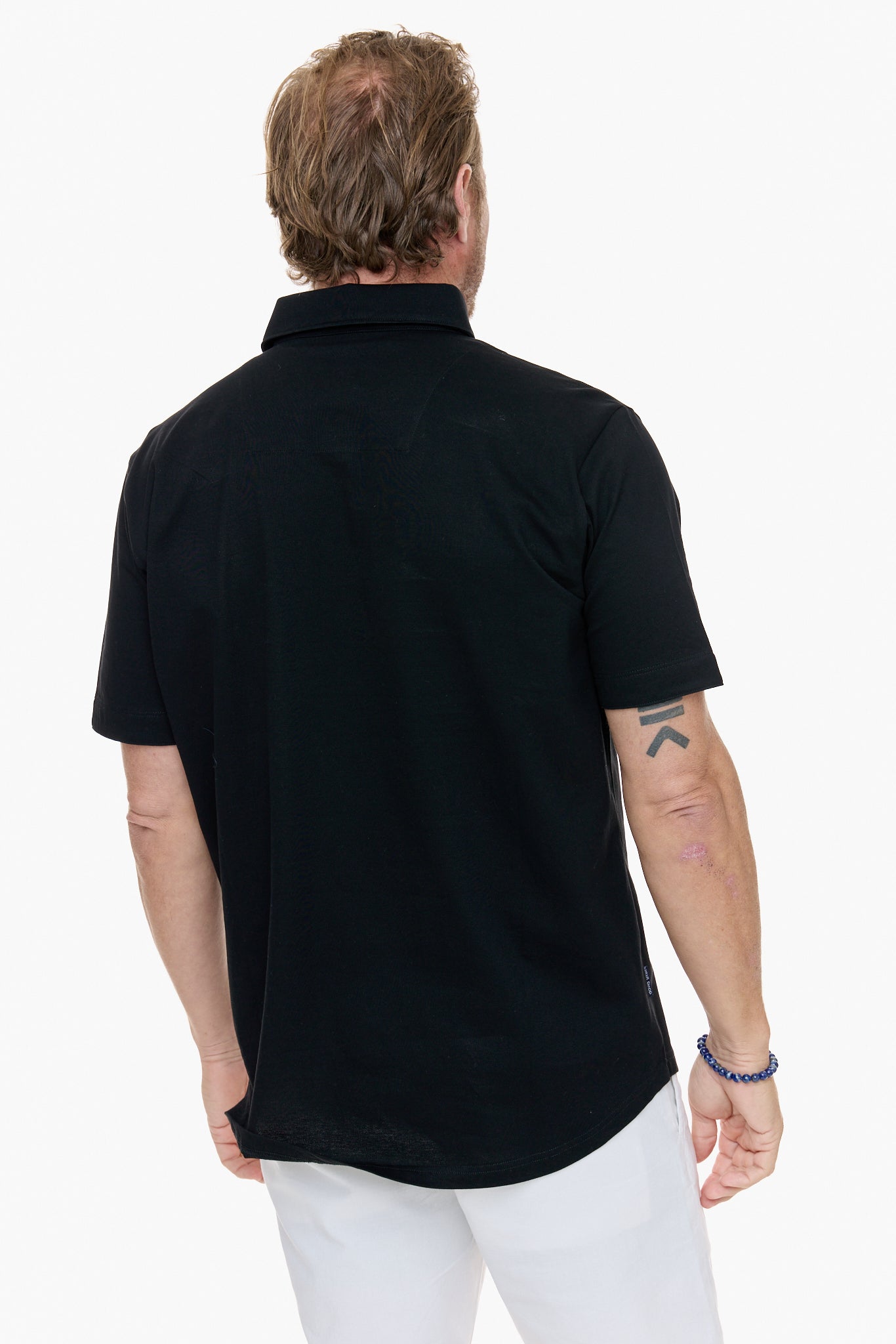 AMALFI POLO BLACK-David Smith Australia