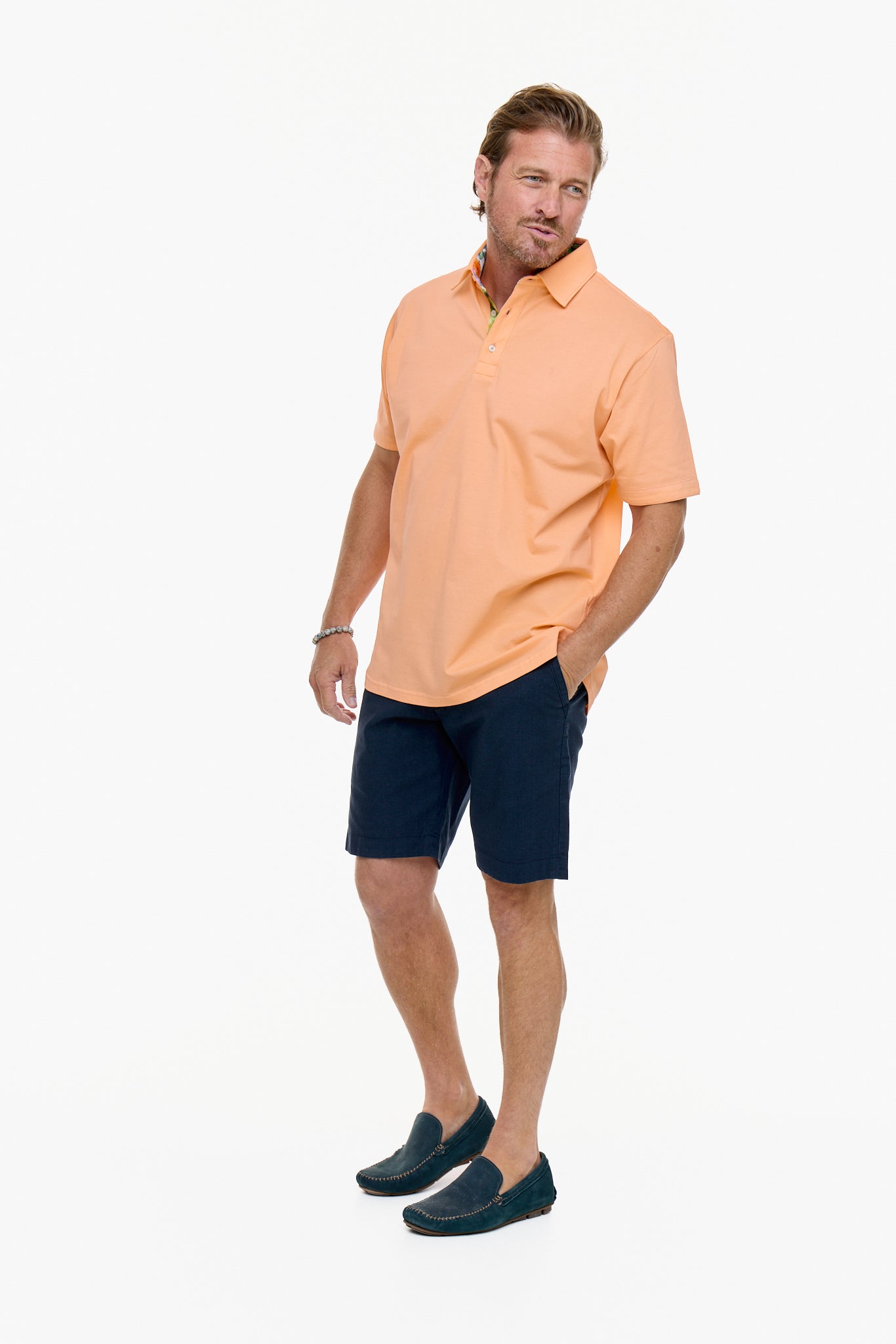 AMALFI POLO PEACH-David Smith Australia