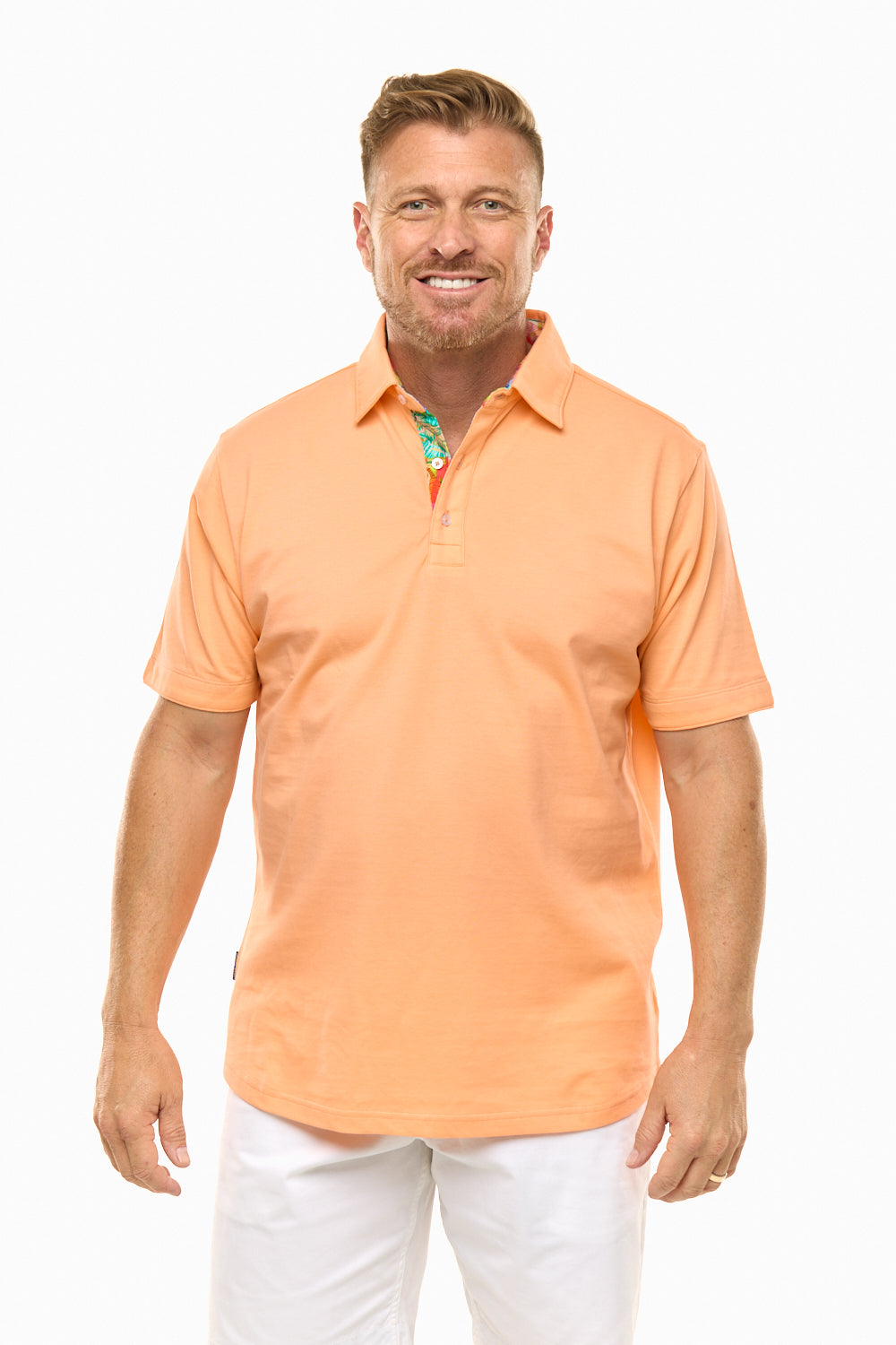 AMALFI POLO PEACH-David Smith Australia