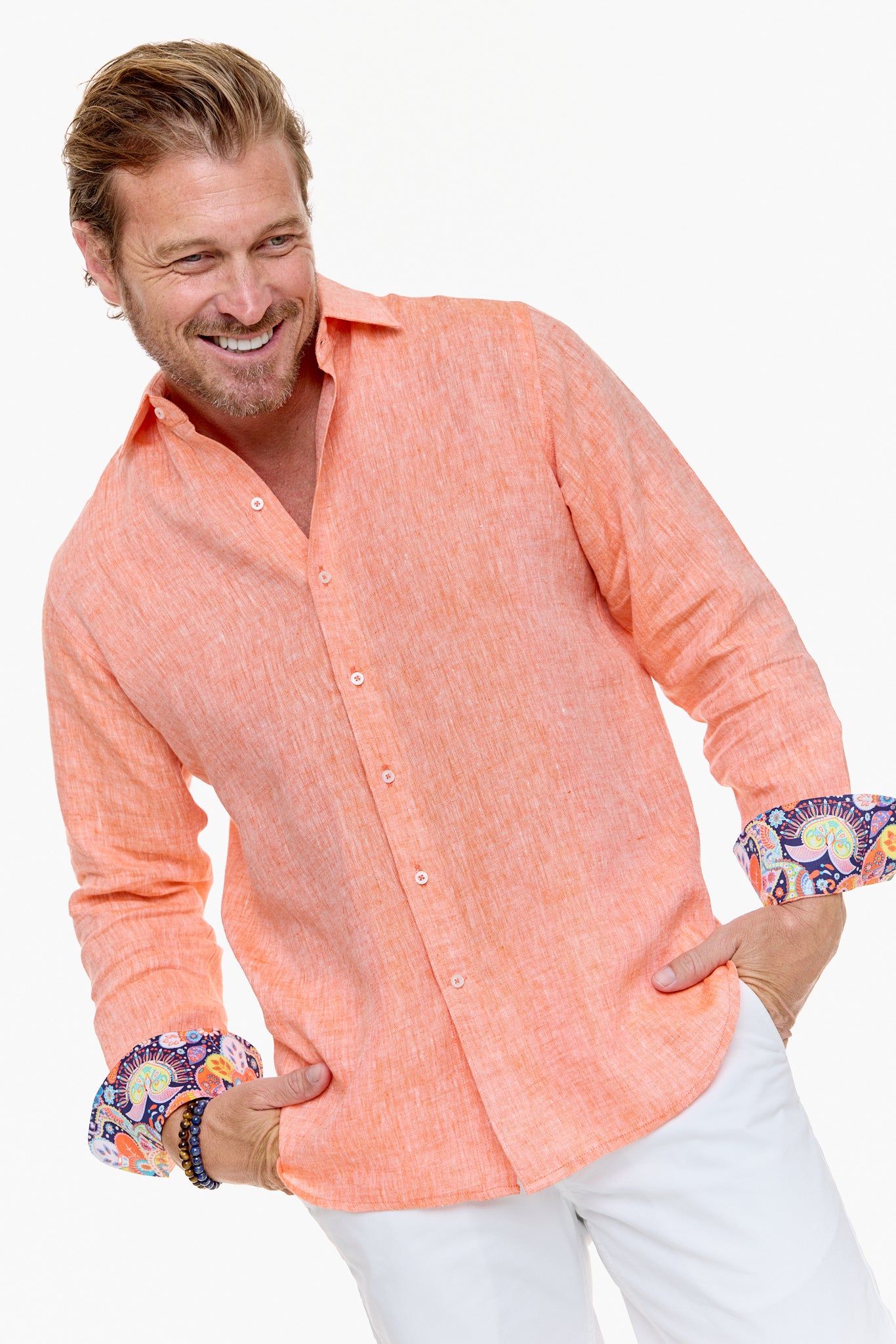 LANIKAI LINEN SHIRT TANGO-David Smith Australia