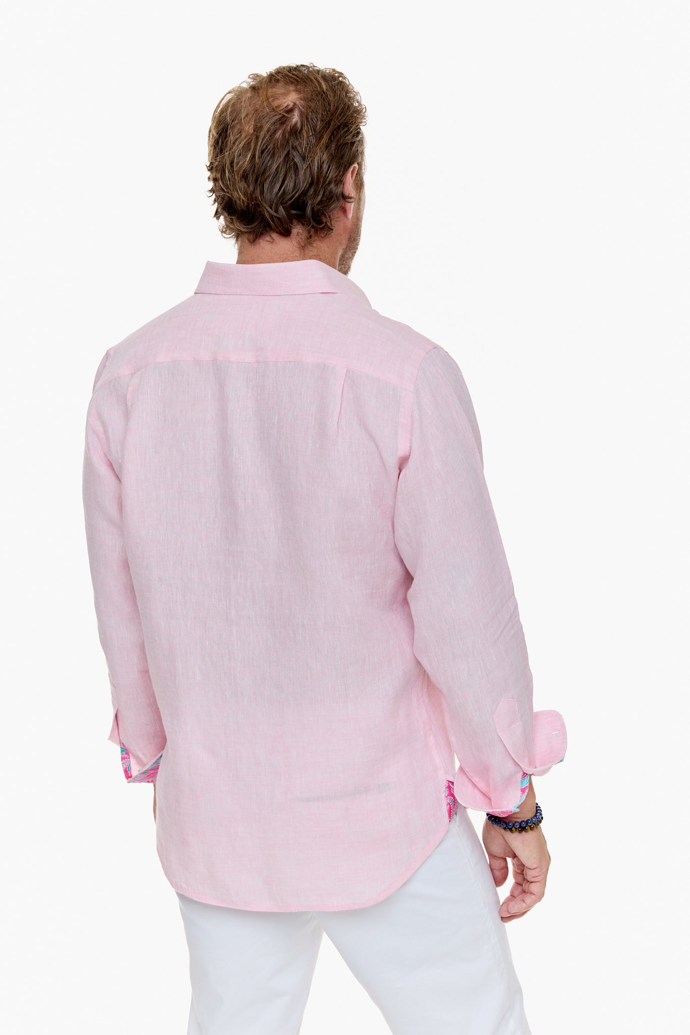 LANIKAI LINEN SHIRT BLOOM-David Smith Australia