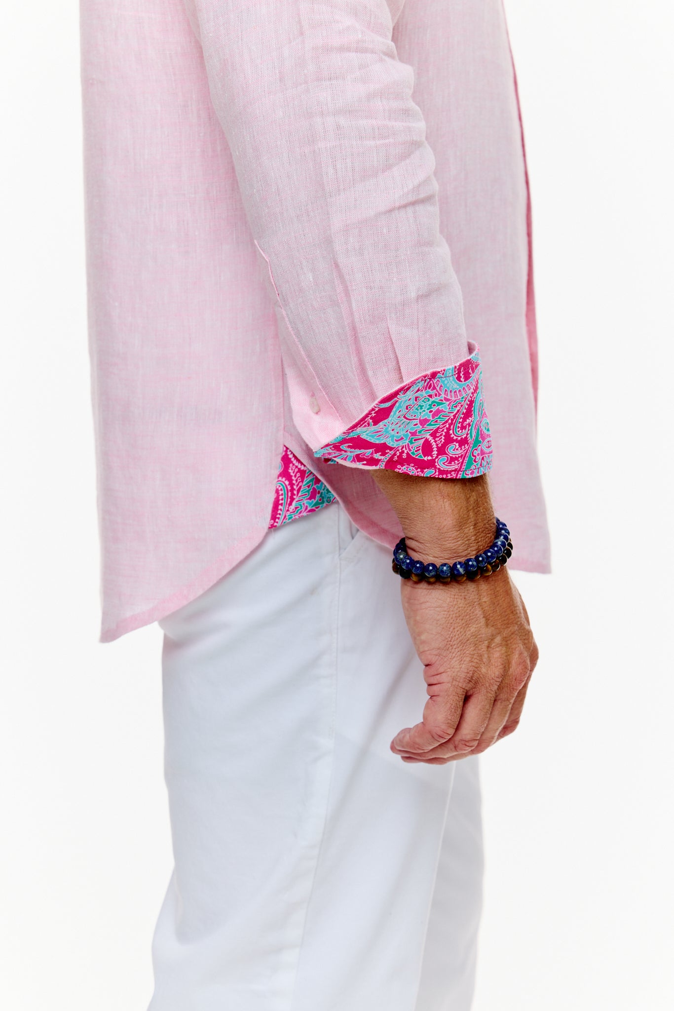 LANIKAI LINEN SHIRT BLOOM-David Smith Australia