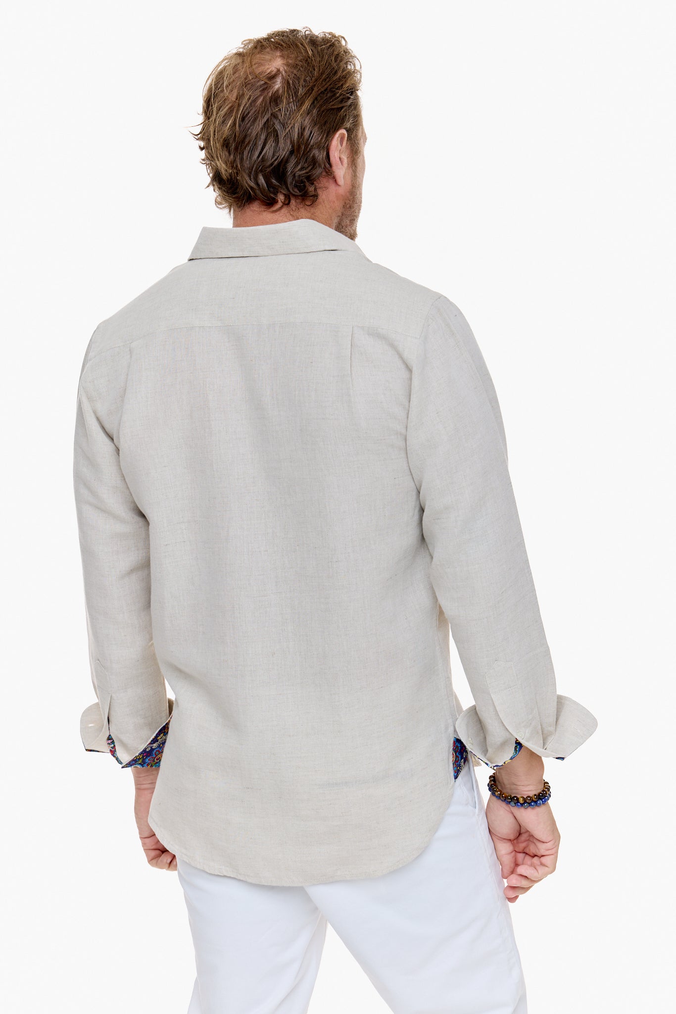 ISLAND SHIRT STONE-David Smith Australia