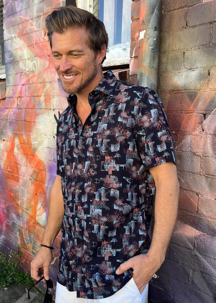 CAPRI SHIRT INK-David Smith Australia