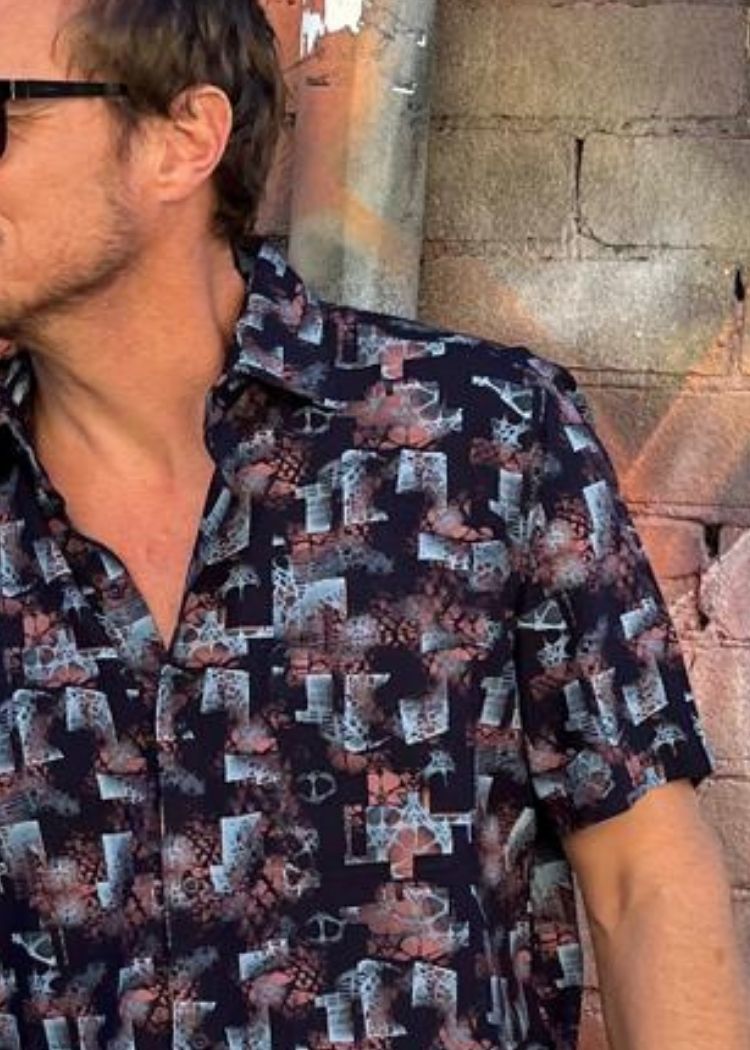 CAPRI SHIRT INK-David Smith Australia