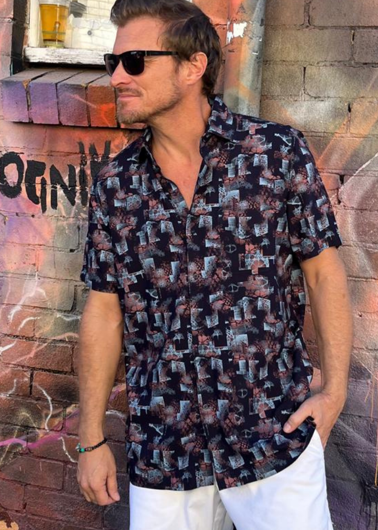 CAPRI SHIRT INK-David Smith Australia