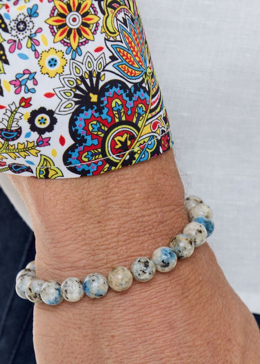 Dalmatian Jasper Bracelet