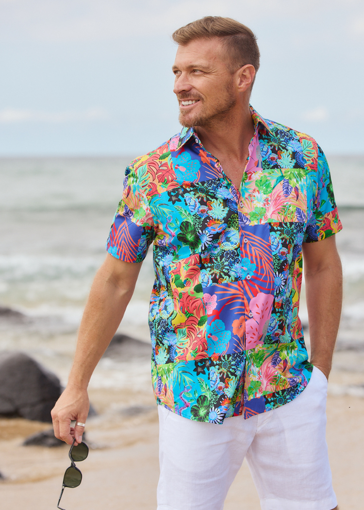 FLORAL SHIRT-David Smith Australia