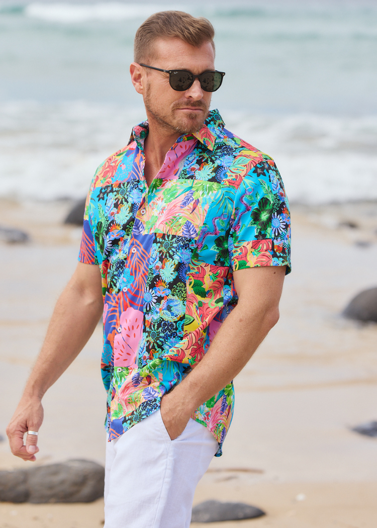 FLORAL SHIRT-David Smith Australia