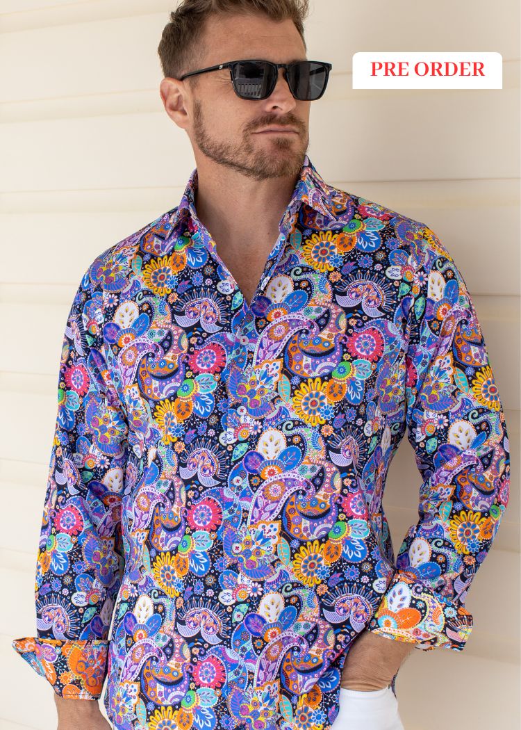 PAISLEY BY DESIGN SHIRT // PRE ORDER-David Smith Australia