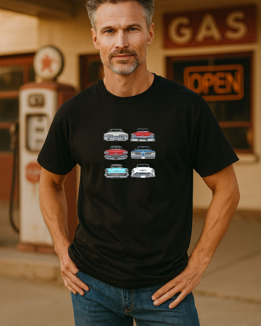 USA CLASSIC CAR GRILLS T-SHIRT – BLACK | ISTHATSO