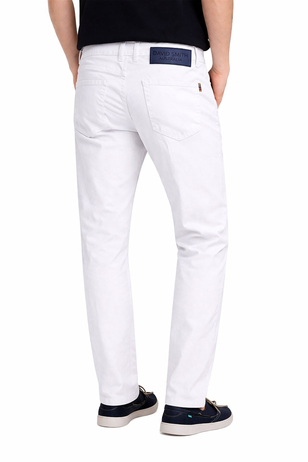 DALLAS PANT WHITE-David Smith Australia