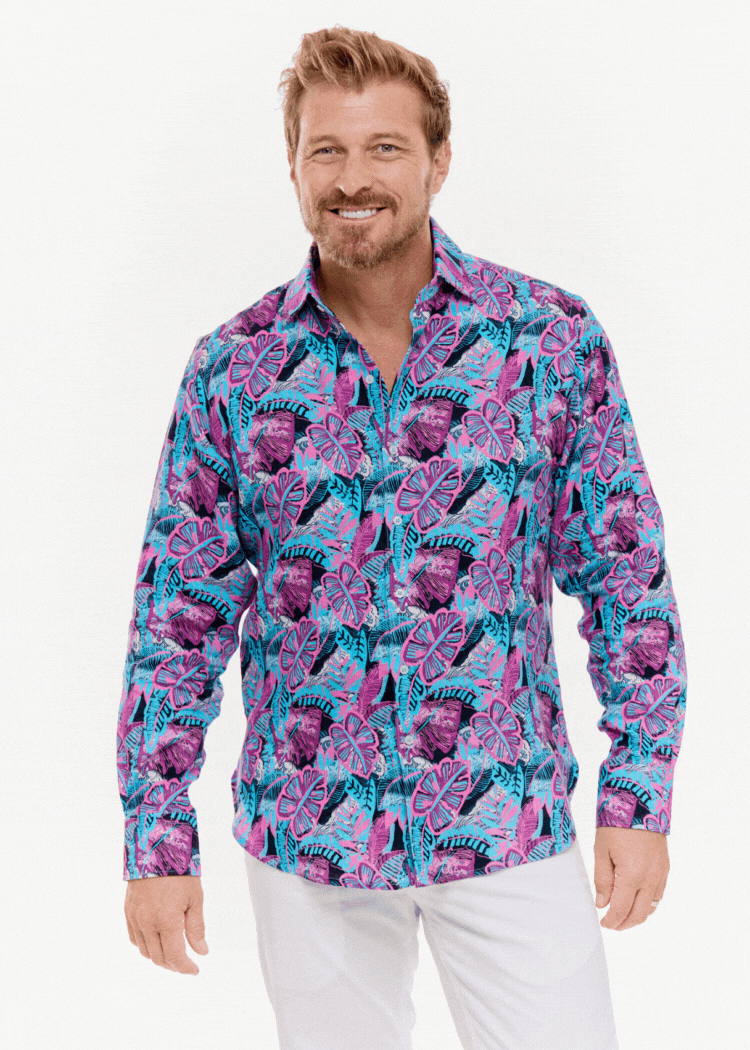 AFTERGLOW LINEN SHIRT-David Smith Australia