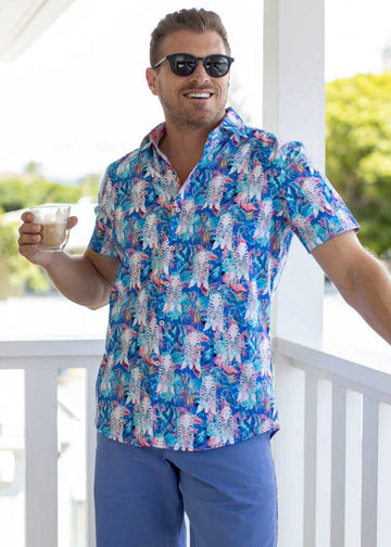 ZEBRA DAZZLE SHIRT-David Smith Australia