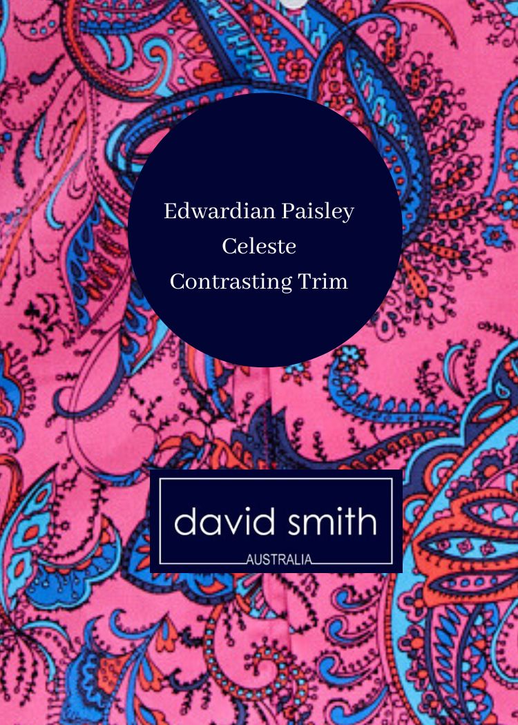 EDWARDIAN PAISLEY SHORT SLEEVE-David Smith Australia