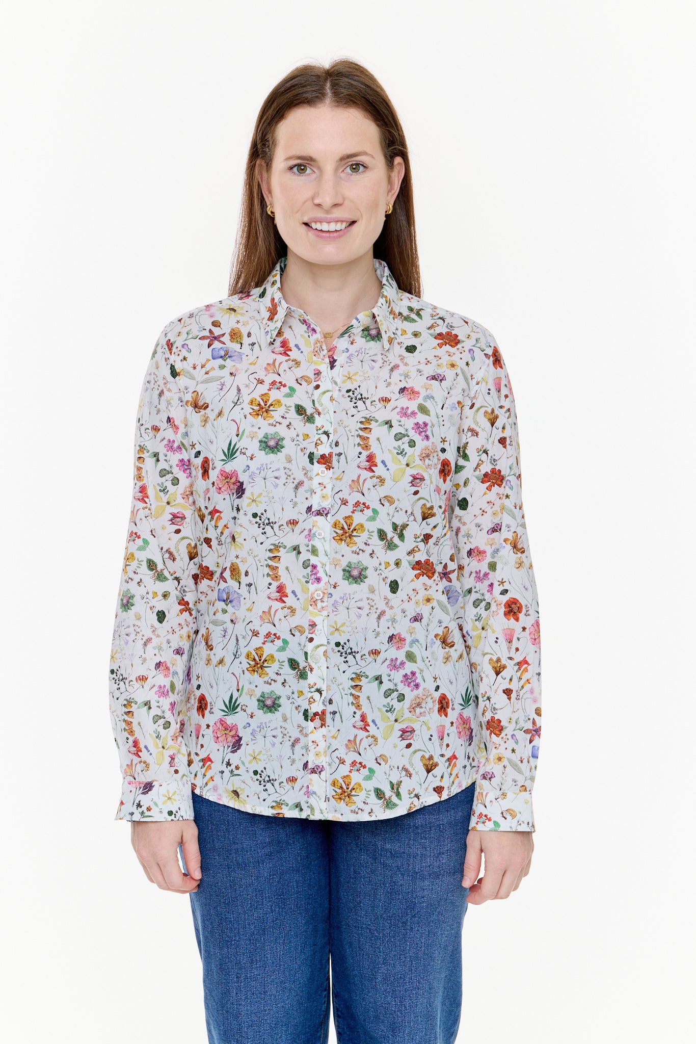 FLORAL EVE SHIRT-David Smith Australia