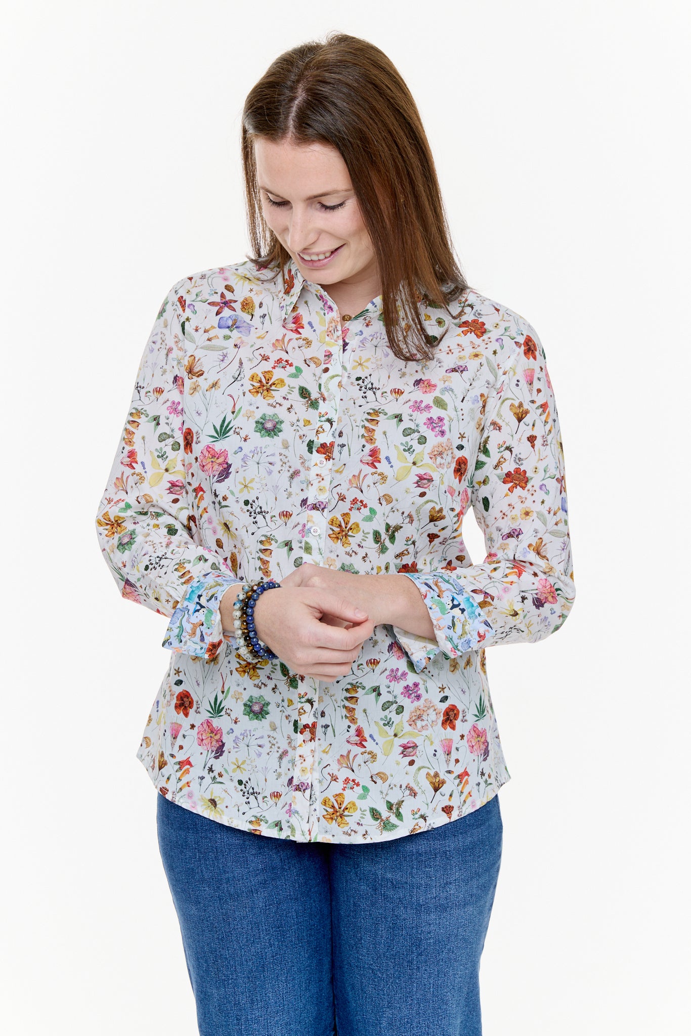 FLORAL EVE SHIRT-David Smith Australia