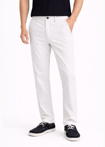 MEMPHIS PANT - WHITE-David Smith Australia