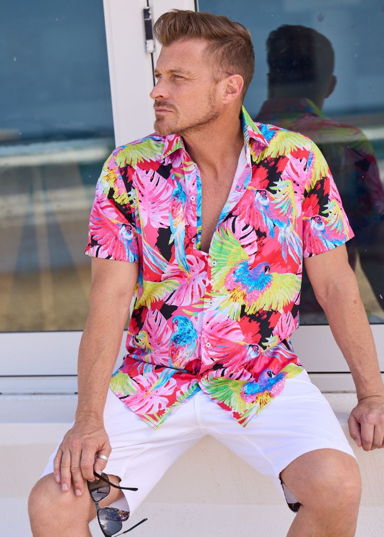 TALK OF THE TOWN SHIRT TROPIC-David Smith Australia