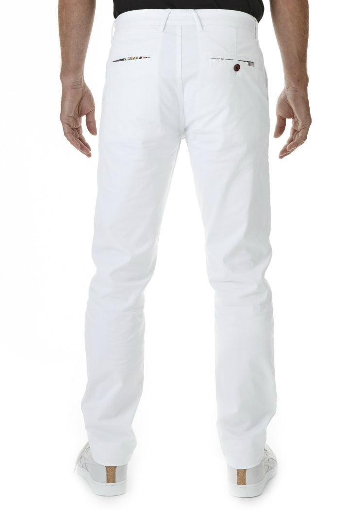 MEMPHIS PANT - WHITE-David Smith Australia