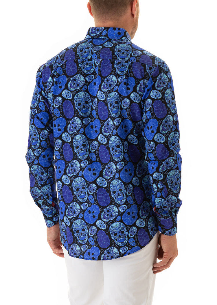 MASQUERADE SKULL SHIRT-David Smith Australia