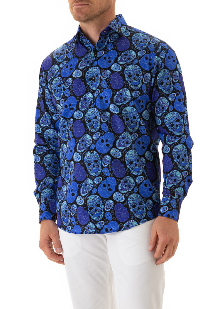 MASQUERADE SKULL SHIRT-David Smith Australia