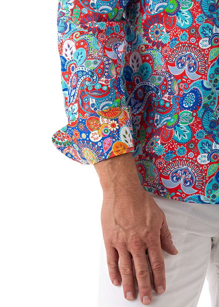 PAISLEY BY DESIGN SHIRT TUSCAN-David Smith Australia